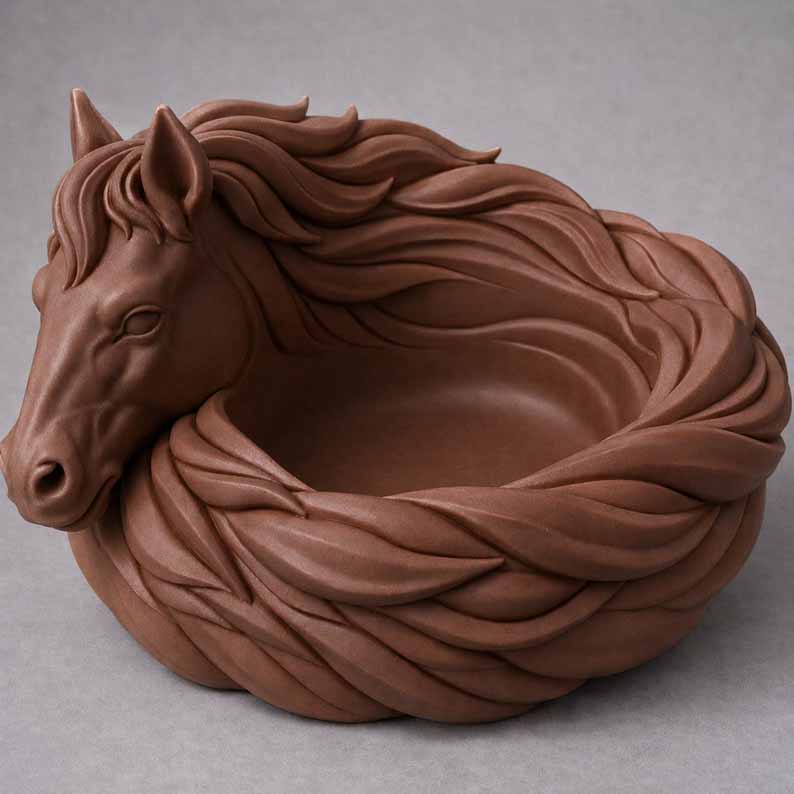 Dekorative Pferde-Schale für Schlüssel & Schmuck | EquiGrace™