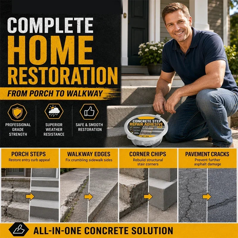 LithoBond™ | Reparaturmasse für Betonstufen & Risse