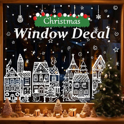 Weihnachts-Fensteraufkleber mit festlichen Motiven, Bild 2