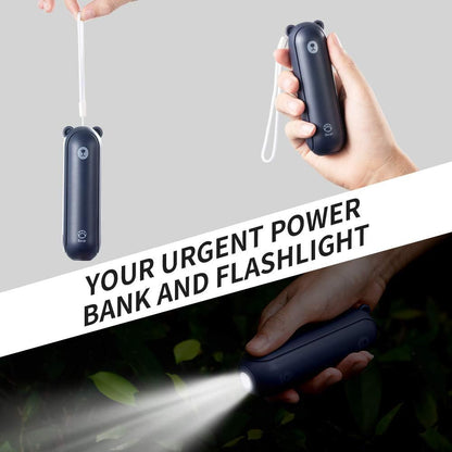 Handventilator | Ventilator mit USB & Taschenlampe | LuftBuddy
