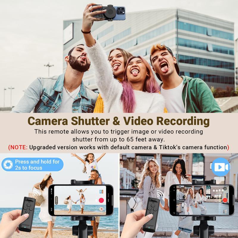 SnapGrip™ | Der stabile Smartphone-Griff mit Bluetooth-Fernauslöser für verwacklungsfreie Fotos und Videos