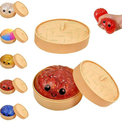 SqueezMates™ | Sofortige Stresslinderung mit weichen, sammelbaren Quetschfreunden | 1+1 GRATIS