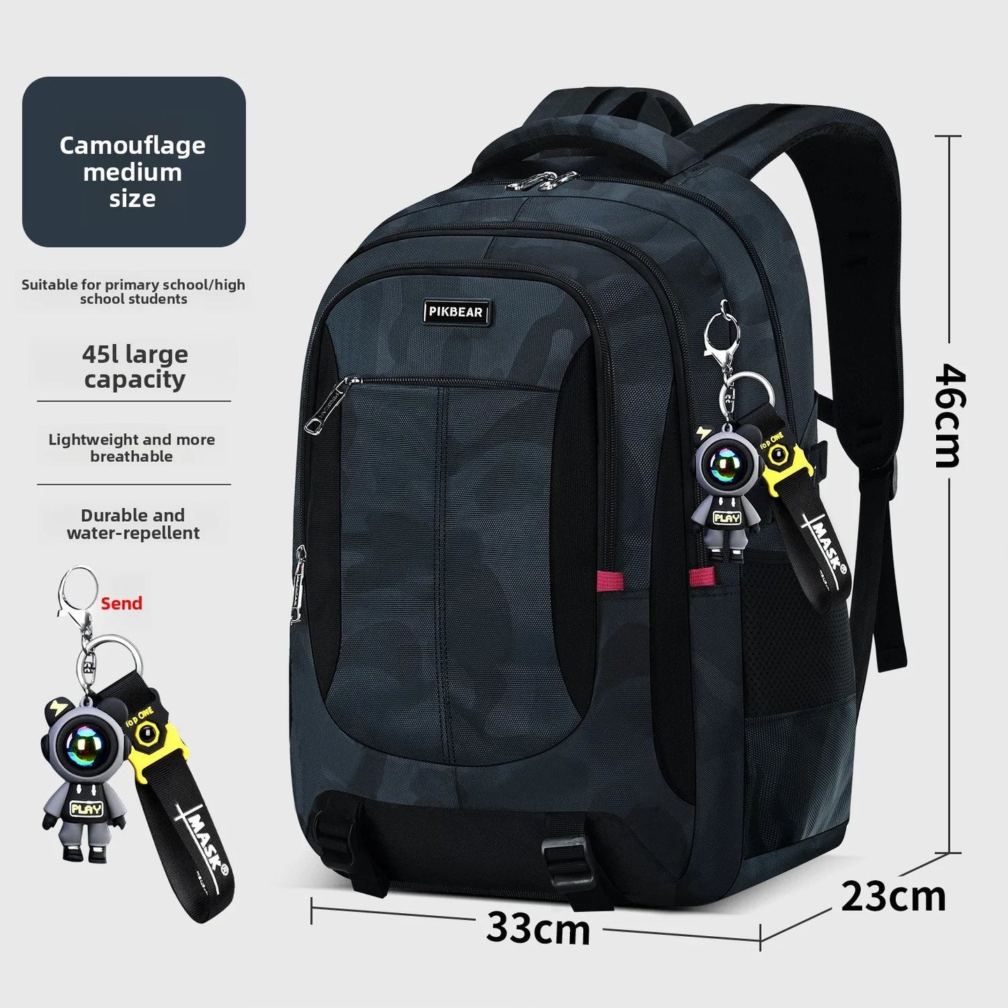 BackEasePro™ Orthopädischer Schulrucksack
