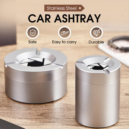 AshGuard Pro™ | Kein Aschengestank mehr im Auto – 360° Drehverschluss hält alles drin | Nur Heute 50% Rabatt
