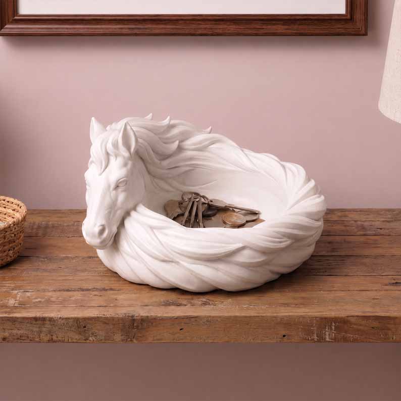 Dekorative Pferde-Schale für Schlüssel & Schmuck | EquiGrace™