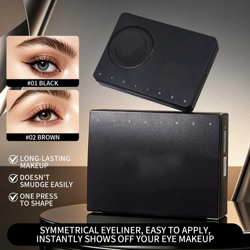 1+1 GRATIS PAKET - Stempel-Eyeliner wasserfest symmetrisch | StampLiner