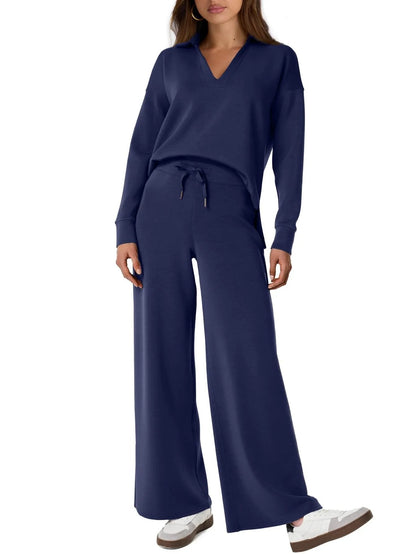 Sweatsuits™ | Damen 2-teilige Sets, lässige Outfits mit langärmligen Sweatsuits