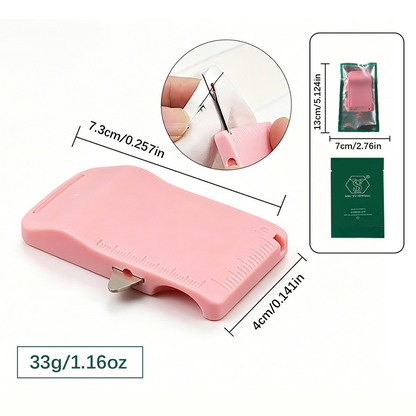 StitchSavvy™ | 3-in-1 Nahttrenner mit Kantenführung