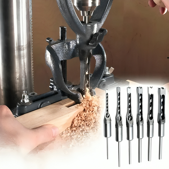 WoodCraftPro™ – Perfekt quadratische Löcher schnell und sauber bohren, jedes Mal