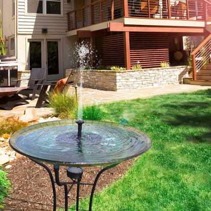 SolarFountain™ -  Solarbetriebener Wasserspringbrunnen | 50% RABATT