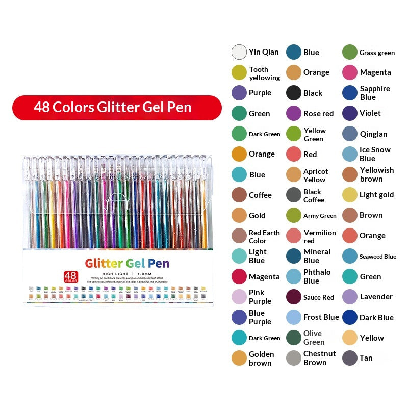 LusterScript — Glitzer-Gelstift-Sets | 50% RABATT