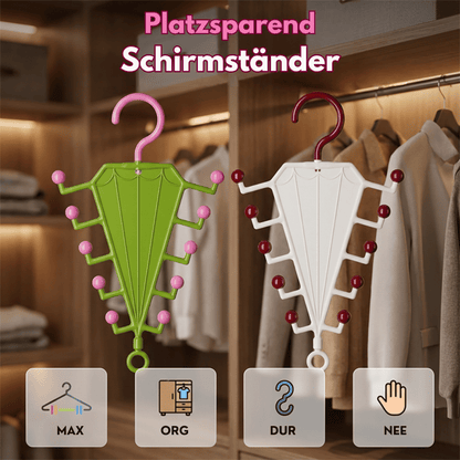 Doppelseitiger Kleiderschrank Organizer für Gürtel Krawatten und Schals | 1+2 GRATIS