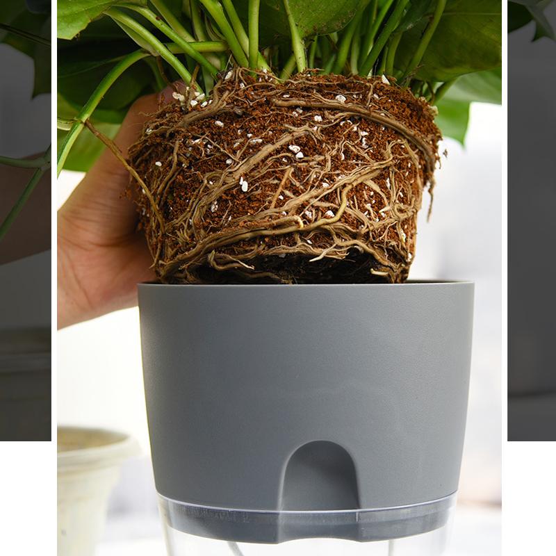 GreenFlow™ | Selbstbewässernder Hydro-Kultur-Blumentopf