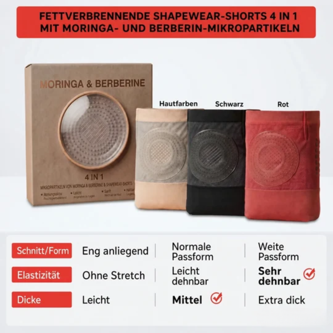 Shaping Shorts mit hohem Bund und Kompression für Damen