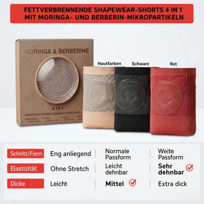 Shaping Shorts mit hohem Bund und Kompression für Damen