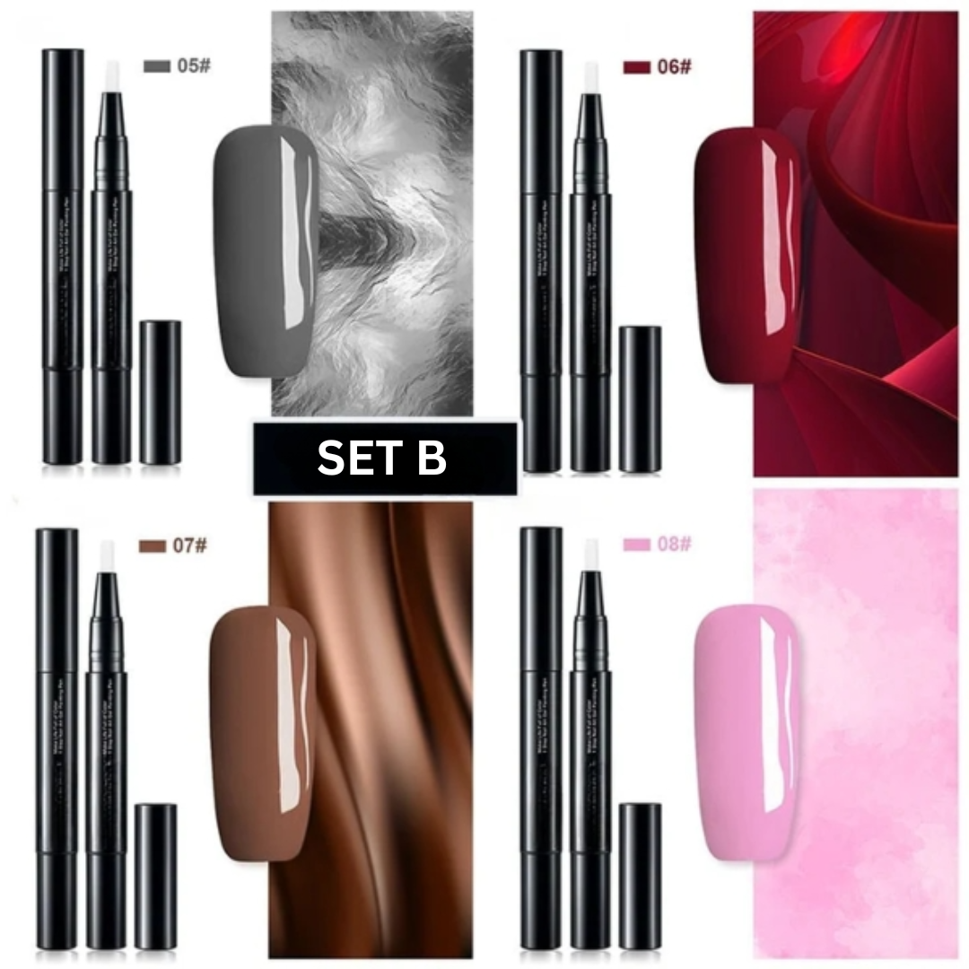 💅✨ NailFlex™ (Set of 4) – Kreieren Sie im Handumdrehen atemberaubende Nägel!