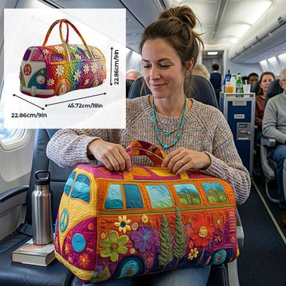 FloraVoyage Gesteppte Blumen Reisetasche C3