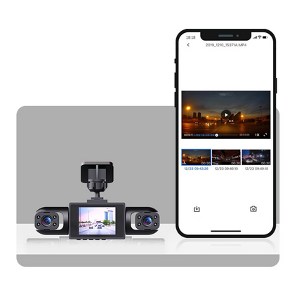 VeilVision™ | 360° Dashcam – 1080P HD, Nachtsicht & Unfallerkennung