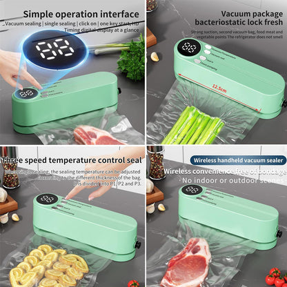 FreshSeal™ | Kabelloses Vakuumiergerät für längere Lebensmittel-Frische
