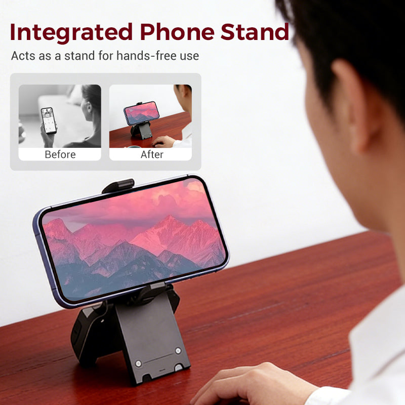 SnapGrip™ | Der stabile Smartphone-Griff mit Bluetooth-Fernauslöser für verwacklungsfreie Fotos und Videos