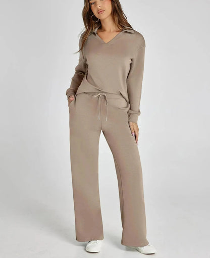Sweatsuits™ | Damen 2-teilige Sets, lässige Outfits mit langärmligen Sweatsuits