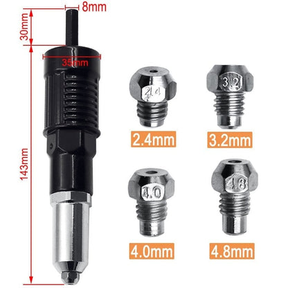 DrillMate Rivet Pro™ | Verwandeln Sie Ihren Bohrer in ein schnelles, starkes Nietwerkzeug
