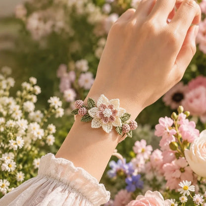 NatureStitch – Wunderschöne handgemachte Armbänder einfach selbst häkeln