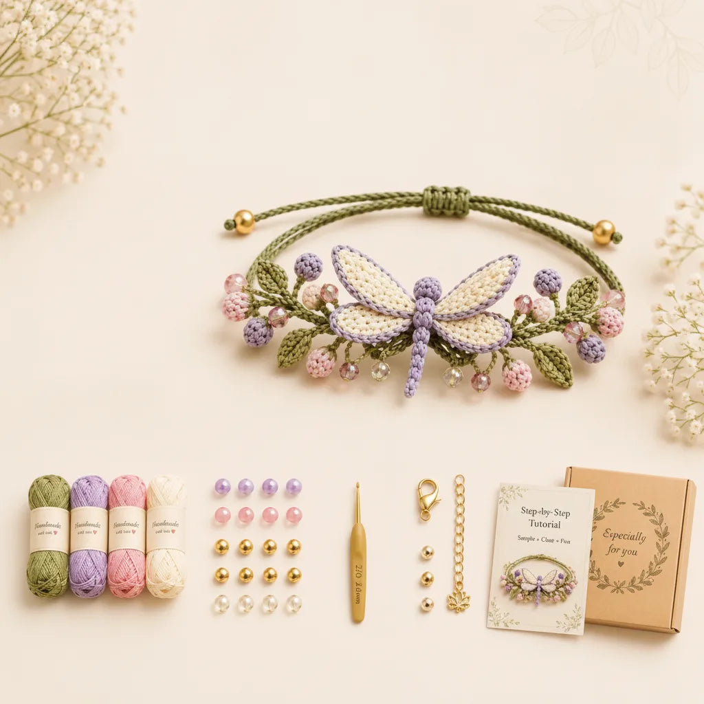 NatureStitch – Wunderschöne handgemachte Armbänder einfach selbst häkeln