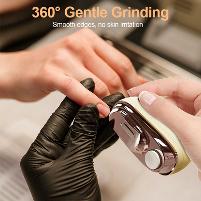 Elektrischer Nageltrimmer mit LED und Type C Aufladung