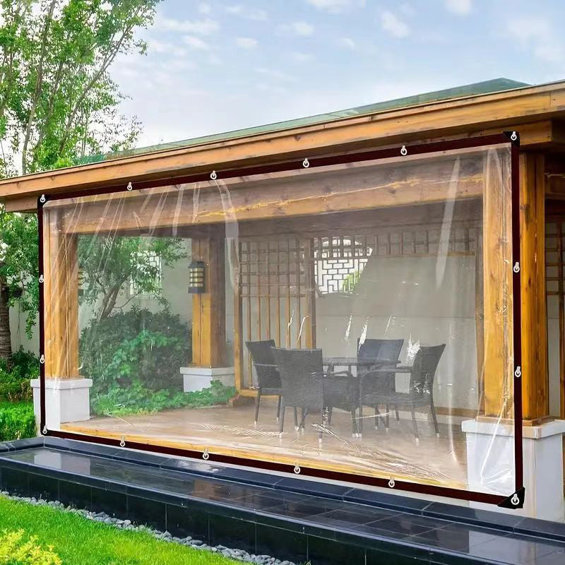 VitraGuard™ | Transparenter Wetterschutz für Garten, Möbel & Außenbereiche