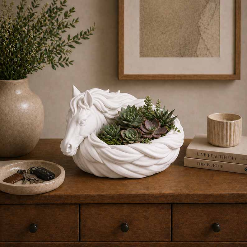 Dekorative Pferde-Schale für Schlüssel & Schmuck | EquiGrace™