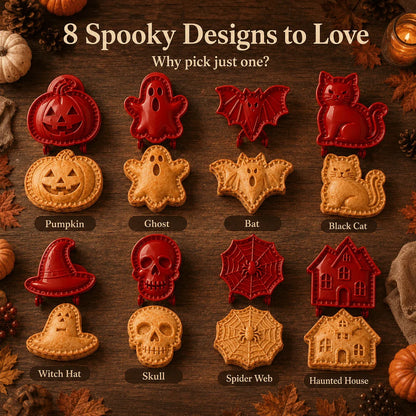 1+1 in kaching - Halloween Mini-Pie-Former 8 Motive | SpookEase