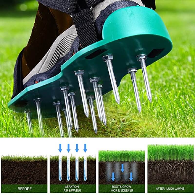 GreenStride™ – Mühelose Rasenbelüftung für grüneren, gesünderen Rasen
