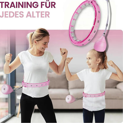 SlimHoop™ | Spielerisch Kalorien verbrennen & zuhause aktiv bleiben | NUR HEUTE GRATIS Trinkflasche im Wert von 19,95 € 🎁
