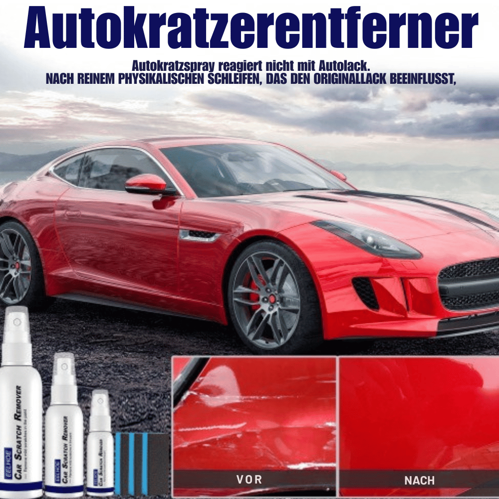 Auto Lackpflege Spray für oberflächliche Kratzer 100 ml | 1+1 GRATIS
