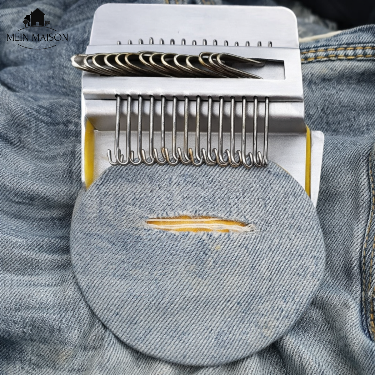 Mini-Webrahmen zur Kleidungsreparatur – Ansicht 6