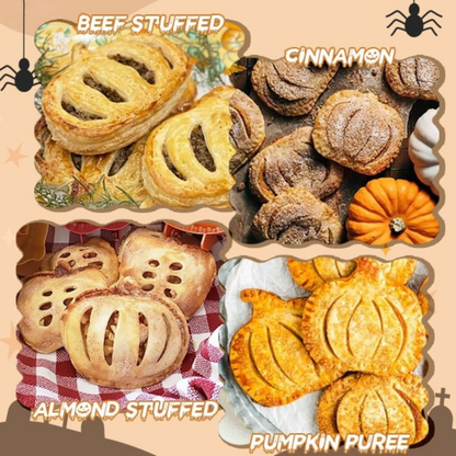 Halloween Mini-Pie-Former (Kürbis, Apfel, Eichel) | PieWhimsy