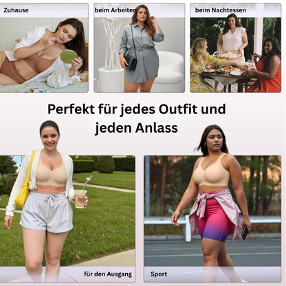 Bügeloser Jelly-BH sorgt für bequemen Halt und Push-up-Effekt