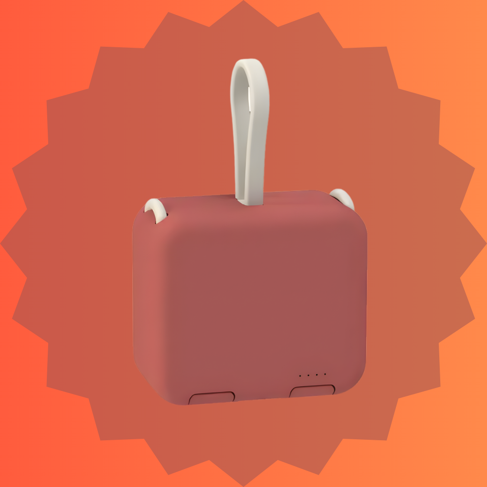 TravelCharge™ | Faltbarer Handyhalter mit Powerbank