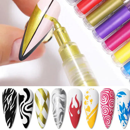 PolishPro™ | Profi-Nagelpflege – 12 Farben für kreative Nail Art