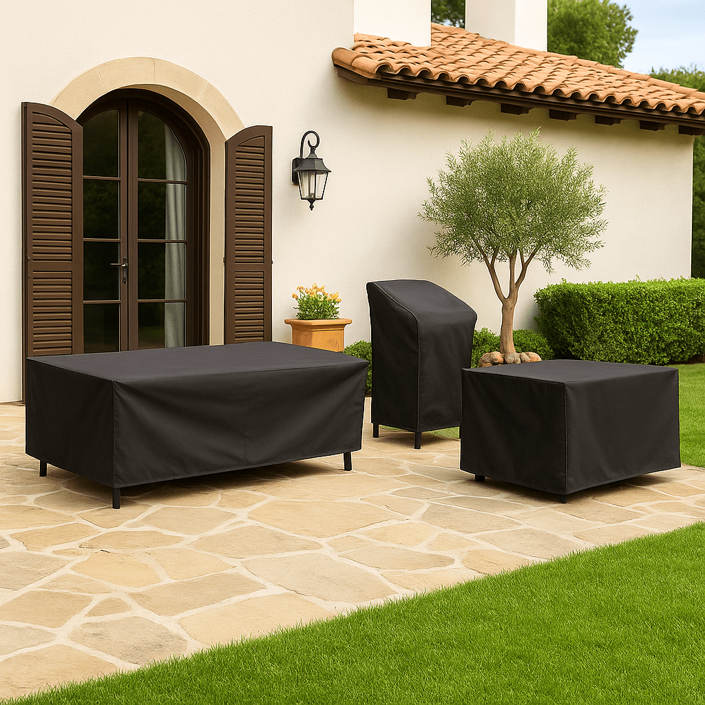 GardenGuard™ | Bewahren Sie Ihre Gartenmöbel strahlend sauber und trocken bei jedem Wetter!