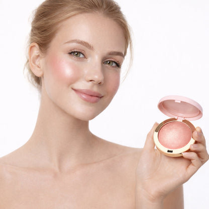LuminaFlex™ | Glow Powder – Blush & Highlighter mit Spiegel