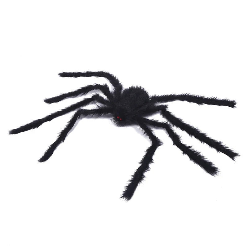 Halloween Spinnennetz LED Lichterkette 5 m mit Fernbedienung