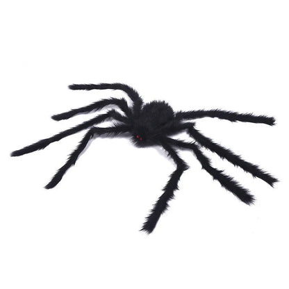 Halloween Spinnennetz LED Lichterkette 5 m mit Fernbedienung