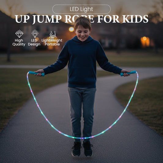 50% RABATT | LumaLeap™ - LED Springseil – Entfachen Sie freudige, selbstbewusste Fitness