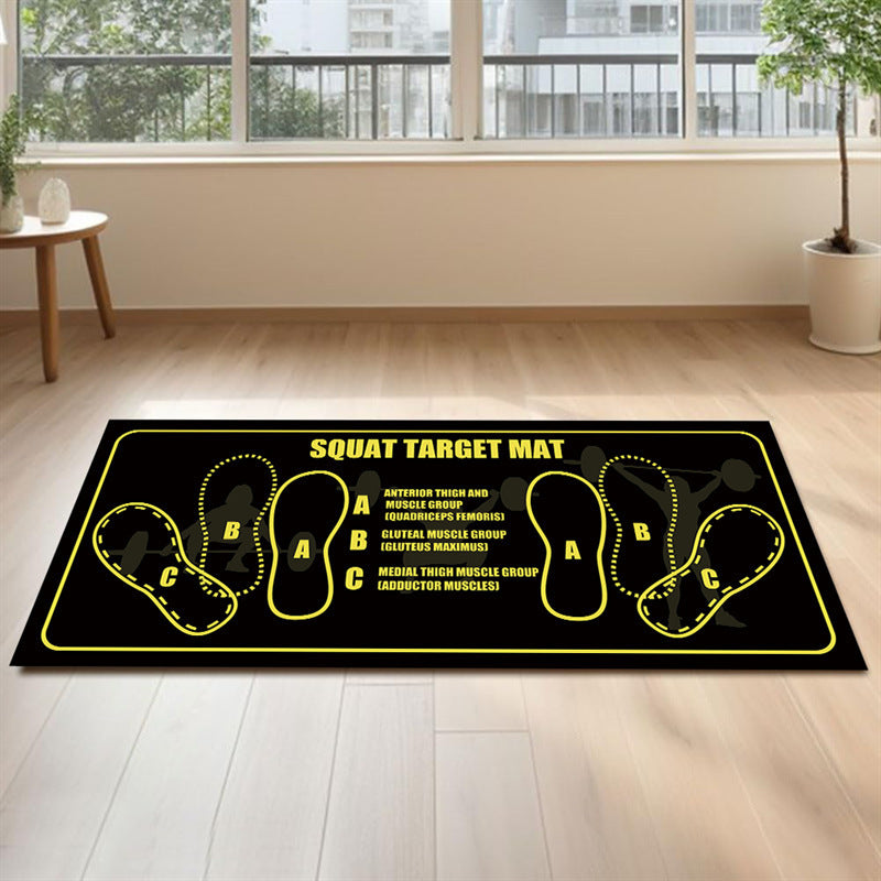 EarthPulse™ | Squat Matte – Perfekte Kniebeugen-Form & rutschfester Halt