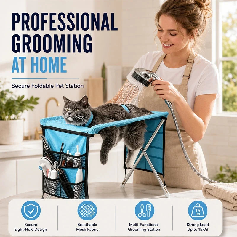 PawSerene – 2-in-1 Hunde-Pflegetisch | 50 % RABATT