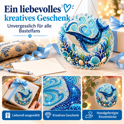 DIY Perlenbild Meerestiere mit 3D-Effekt