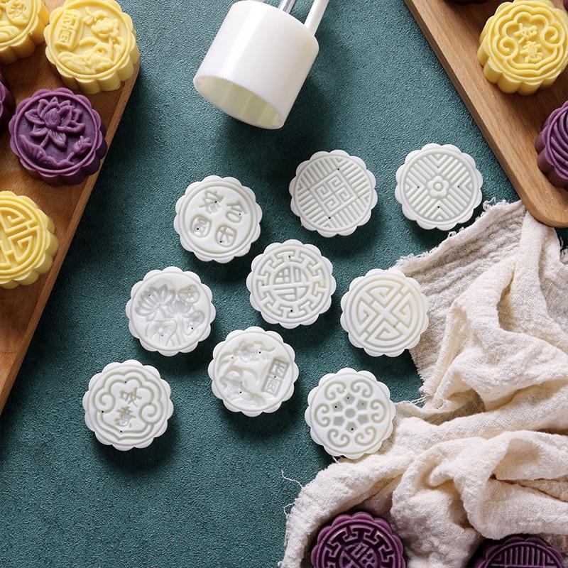 SweetMold Prägestempel-Set mit Gebäckformen