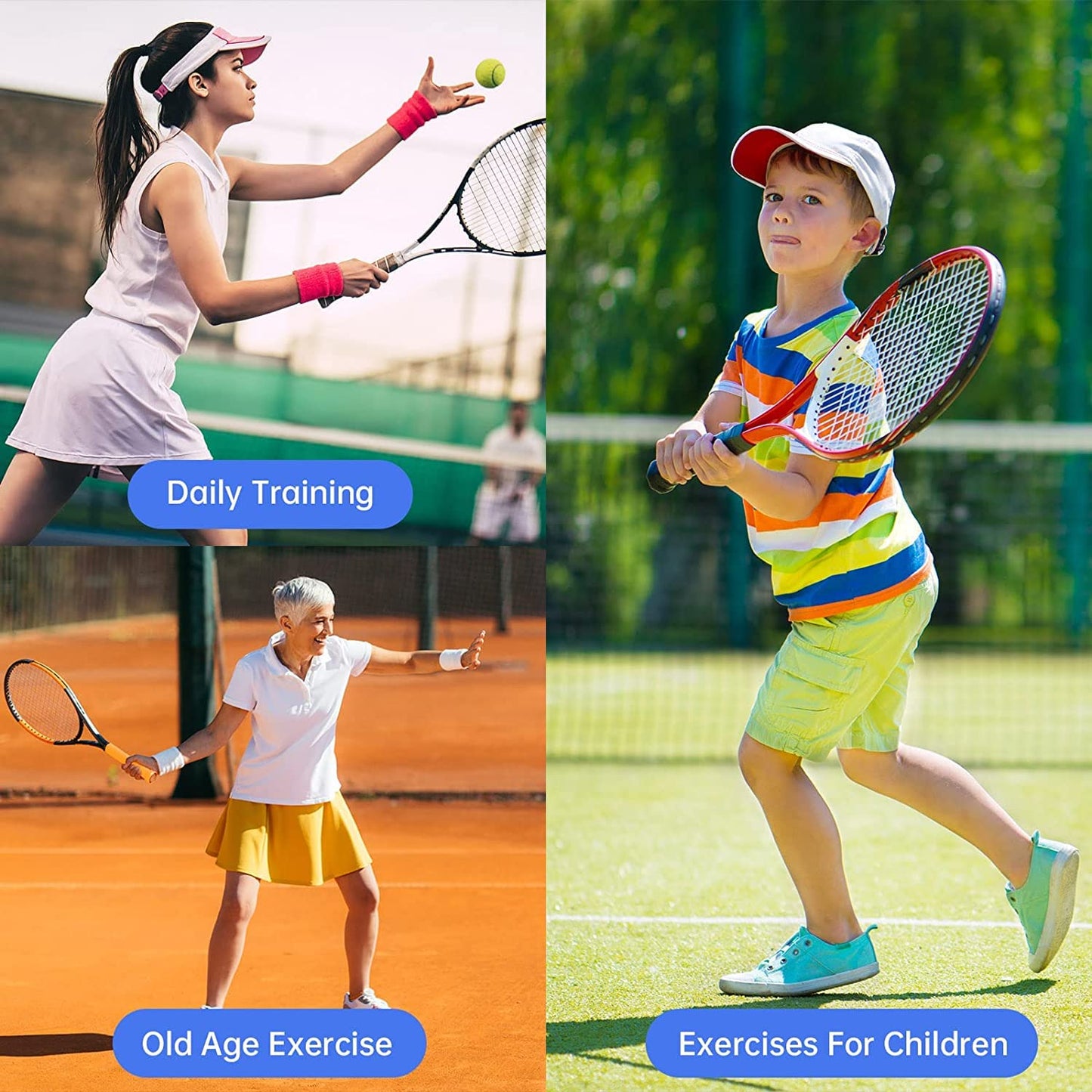 SoloRally™ | Tennis-Trainer für effektives Training ohne Partner